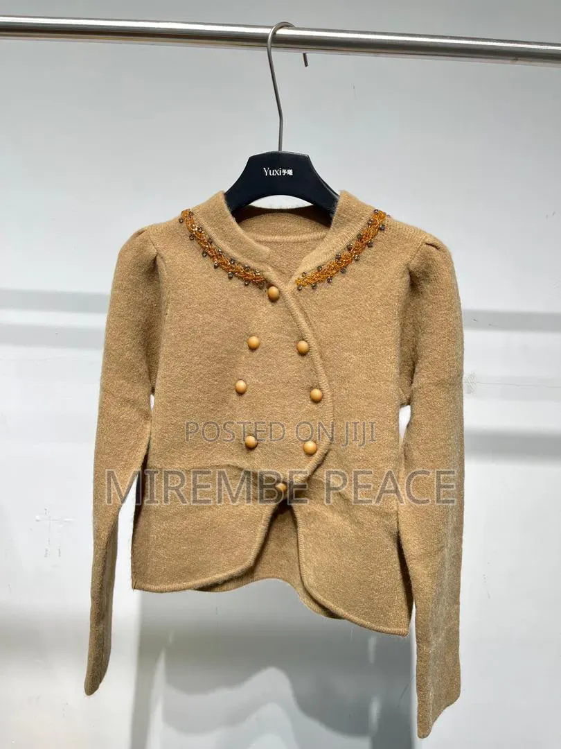 Overlap Button Cardigans