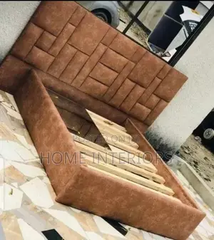 6 by 6 Bed in Brown