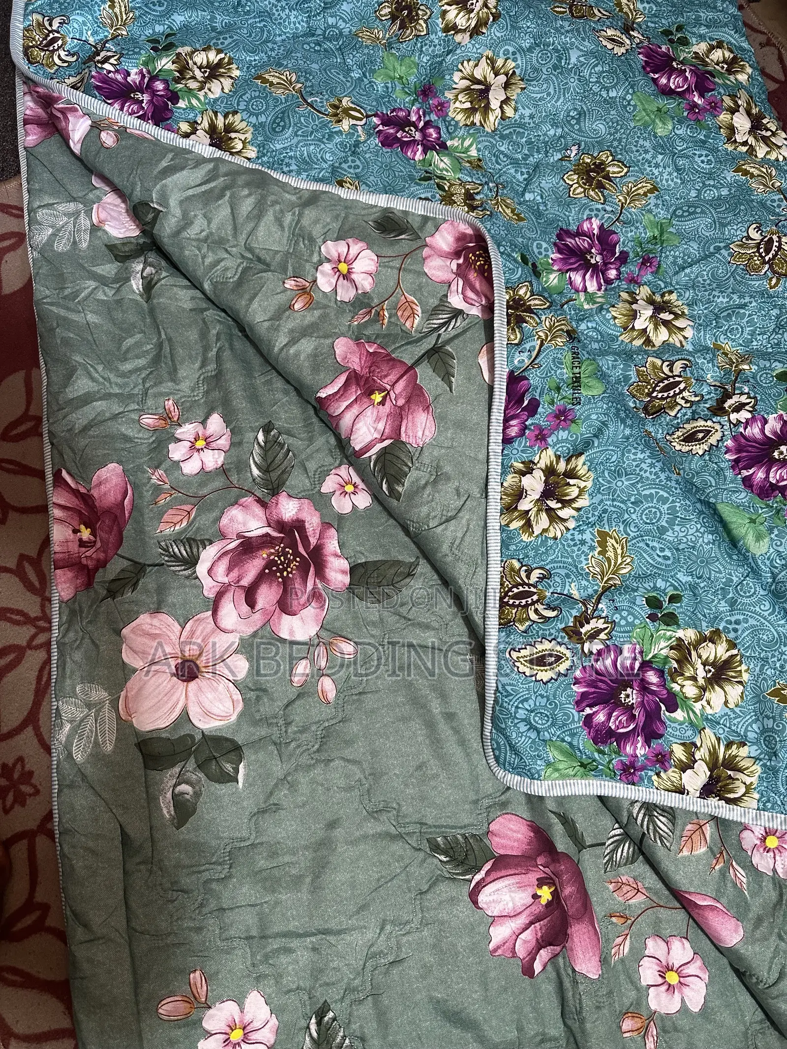 Peach- Bedding Patterns Blanket