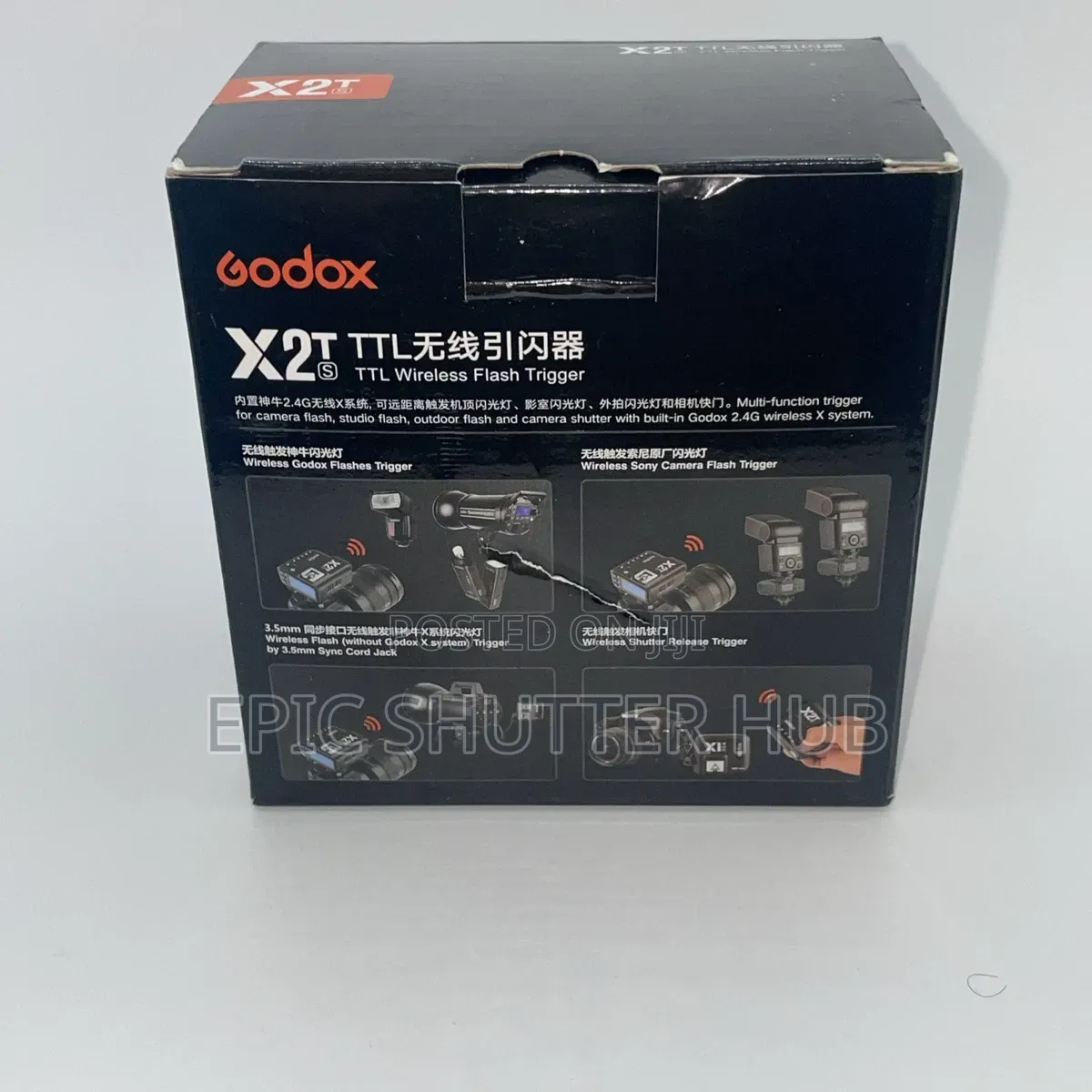 Godox X2t-S TTL Wireless Flash Trigger Sony 2.4g HSS