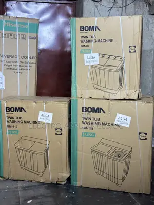 Bomann 14.8kg Twin Tub Washing Machine.