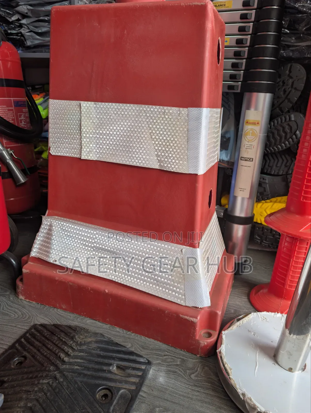 Heavy-Duty Plastic Traffic Safety Barrier