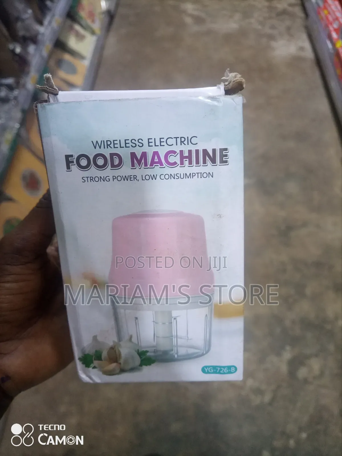 Electric Wireless Mini Chopper or Mincer