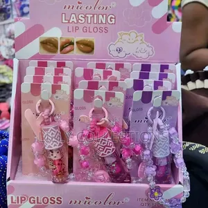 Lip Gloss With Charm