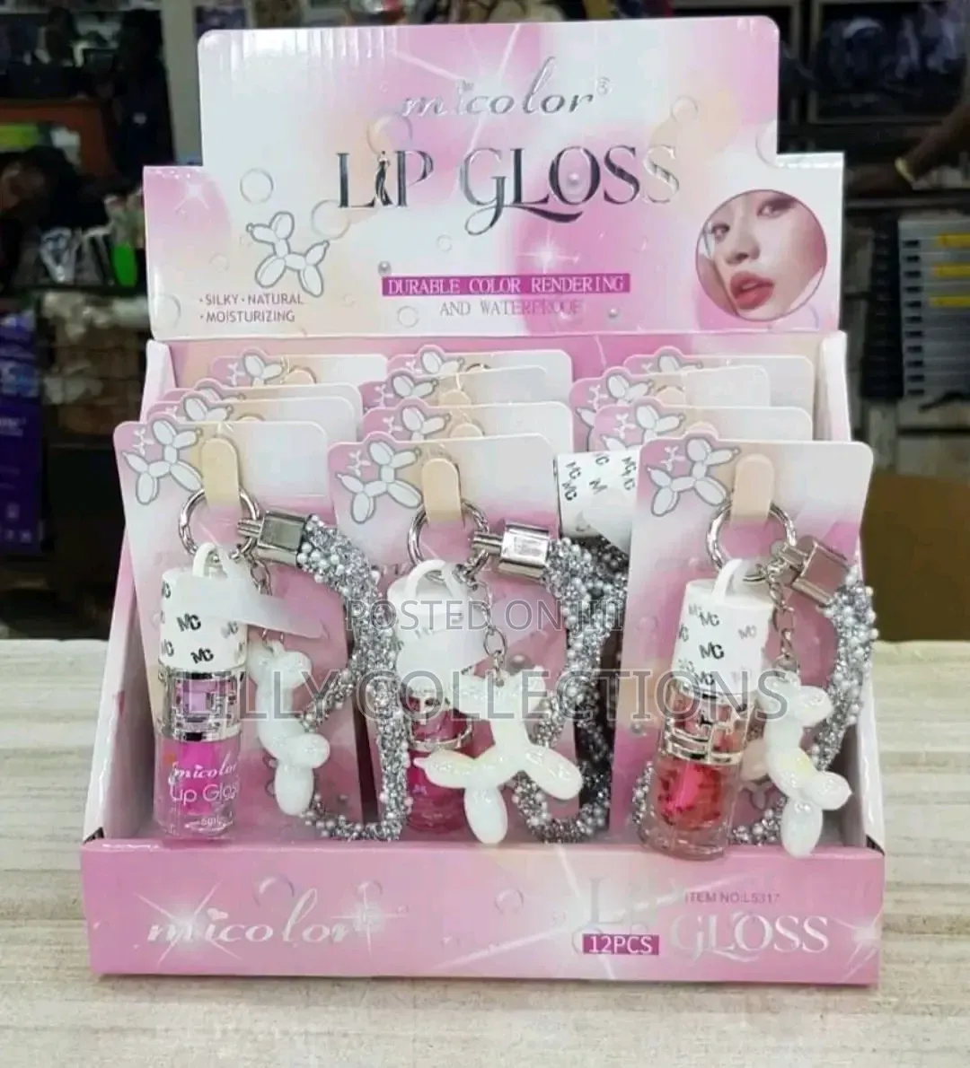 Lip Gloss With Charm