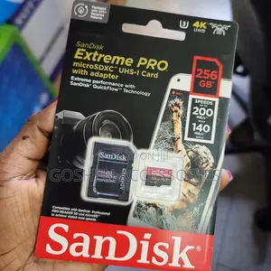 256gb Extreme Pro Micro Sd Card 200mbps.