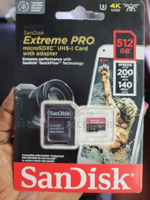 512gb Extreme Pro Micro Sd Card Sandisk