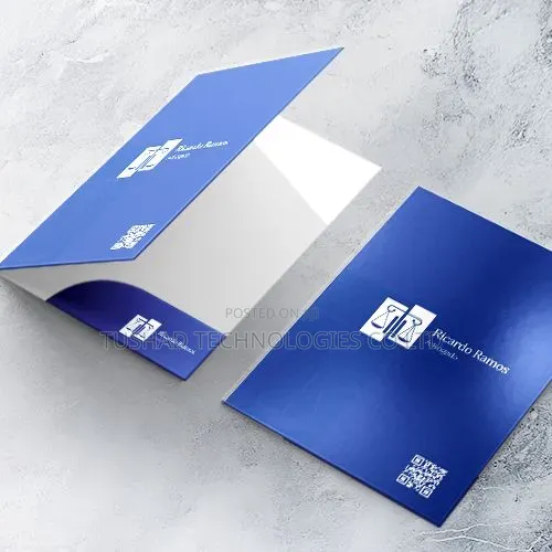 Folder File Printing, Customized File Folders, Document Files Branded