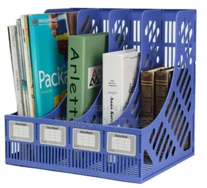 Magazine/File Holder 4 Compartments