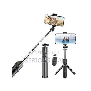 Selfie Stick With Wireless Bluetooth Remote
