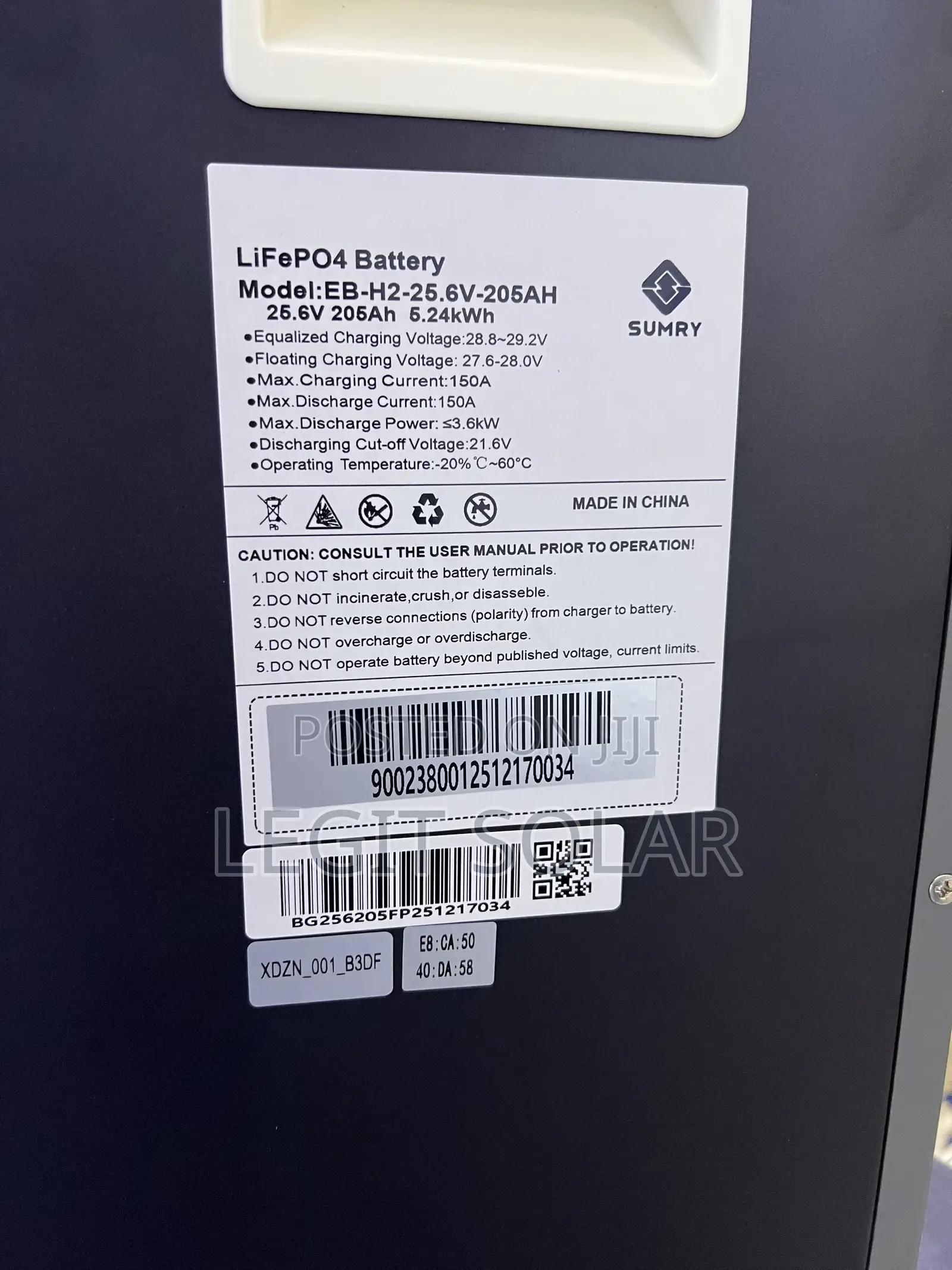 Lithium Iron Phosphate Battery (Lifepo4)