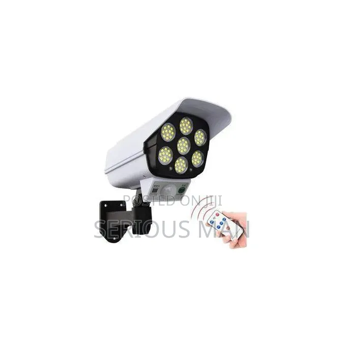 Solar Outdoor Security Movement Sensor Light With Remote
