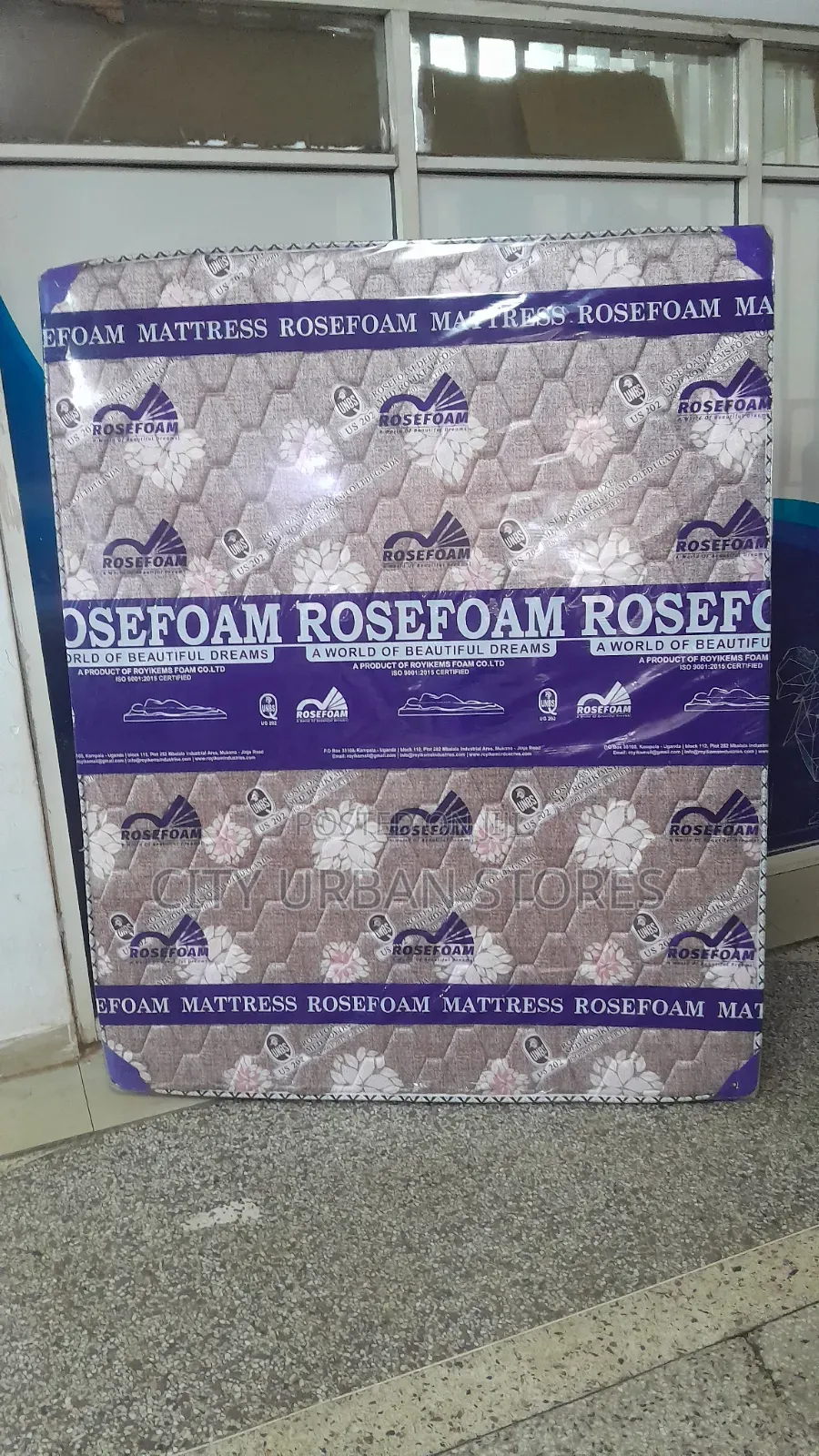 Rosefoam 5x6 Quilted Tape Edge