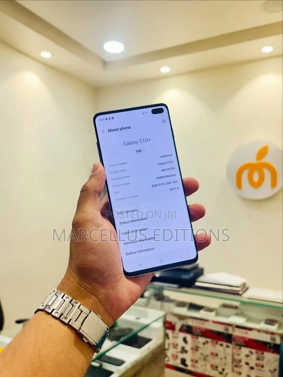 Samsung Galaxy S10 Plus 128 GB Blue