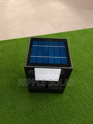 Solar Garden Fence Post Light Waterproof Outdoor Pillar Lamp