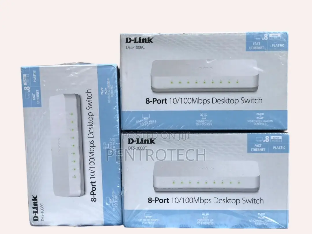 D-Link Switch 8-Ports 10/100 MBPS