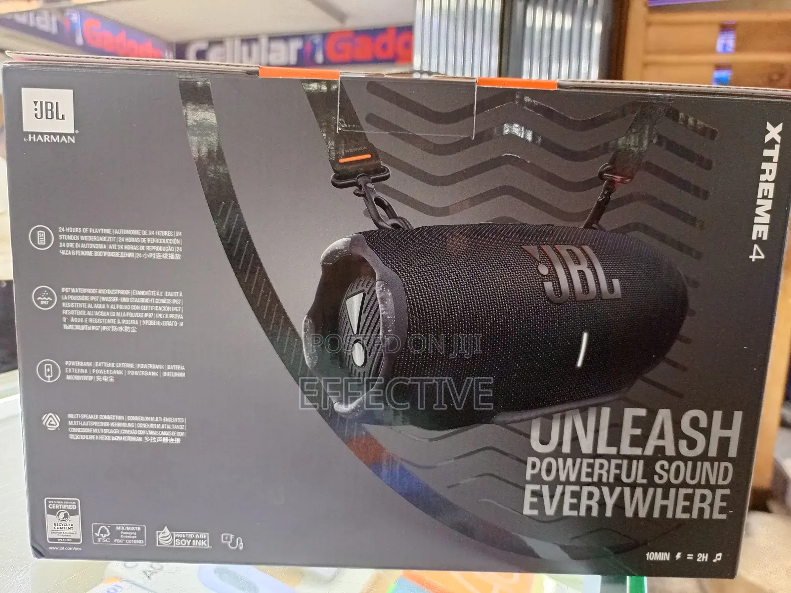 JBL Xtreme 4 Portable Bluetooth Speaker.