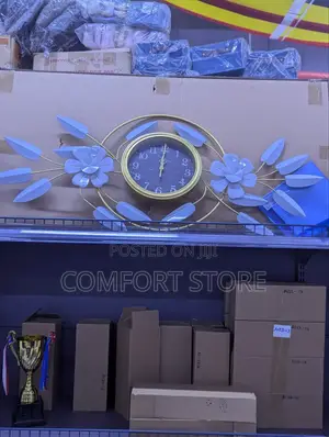 Flower Wall Clock