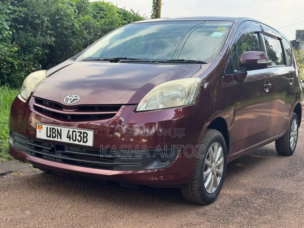 Toyota Passo Sette 2009 Burgundy