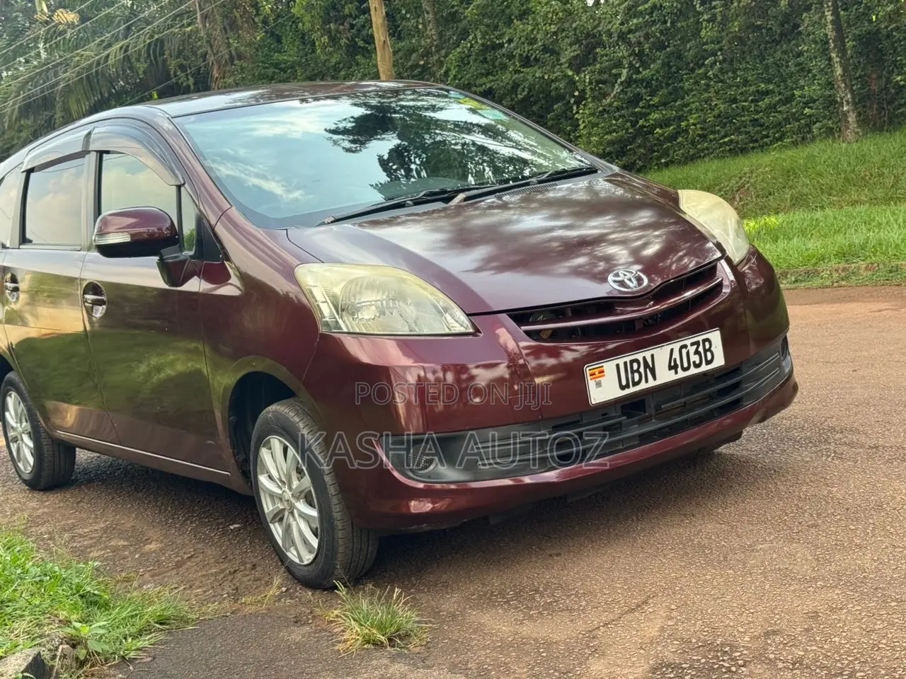 Toyota Passo Sette 2009 Burgundy