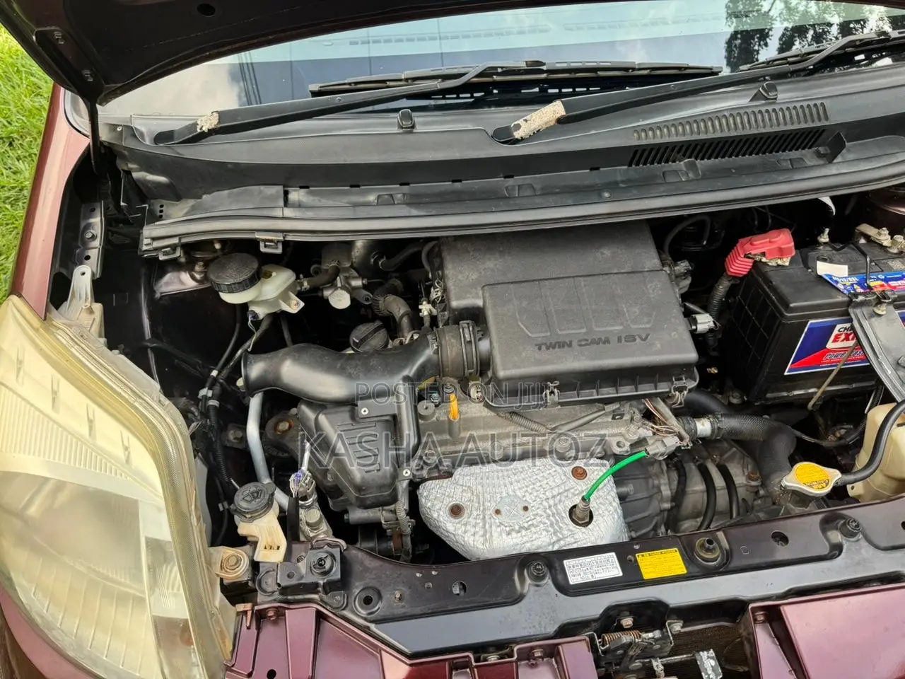 Toyota Passo Sette 2009 Burgundy