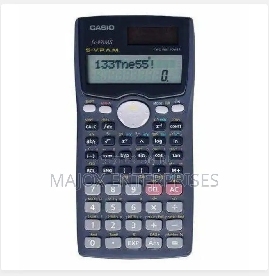 Casio Fx-991ms Scientific Calculator - Black