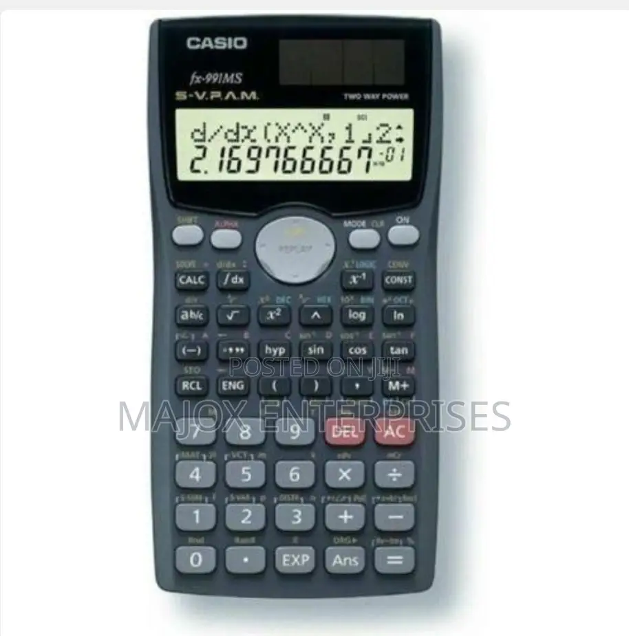 Casio Fx-991ms Scientific Calculator - Black