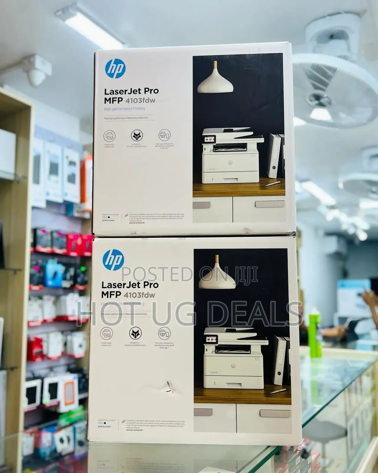 Hp Laserjet Pro MFP 4103dw Printer Wireless, Duplex Printing, Scanning
