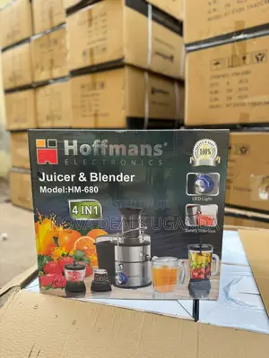 Hoffmans Hm-680 4in1 Juicer Blender Electric Juice Extractor Grinder