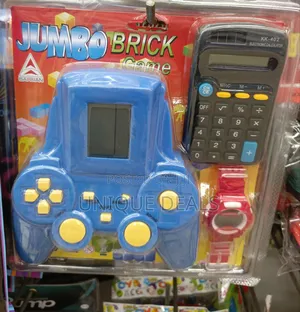 Jumbo Brick Game Portable Electronic Console Set