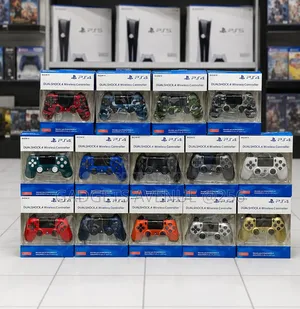 Controller Designed For The Playstation 4 Console.