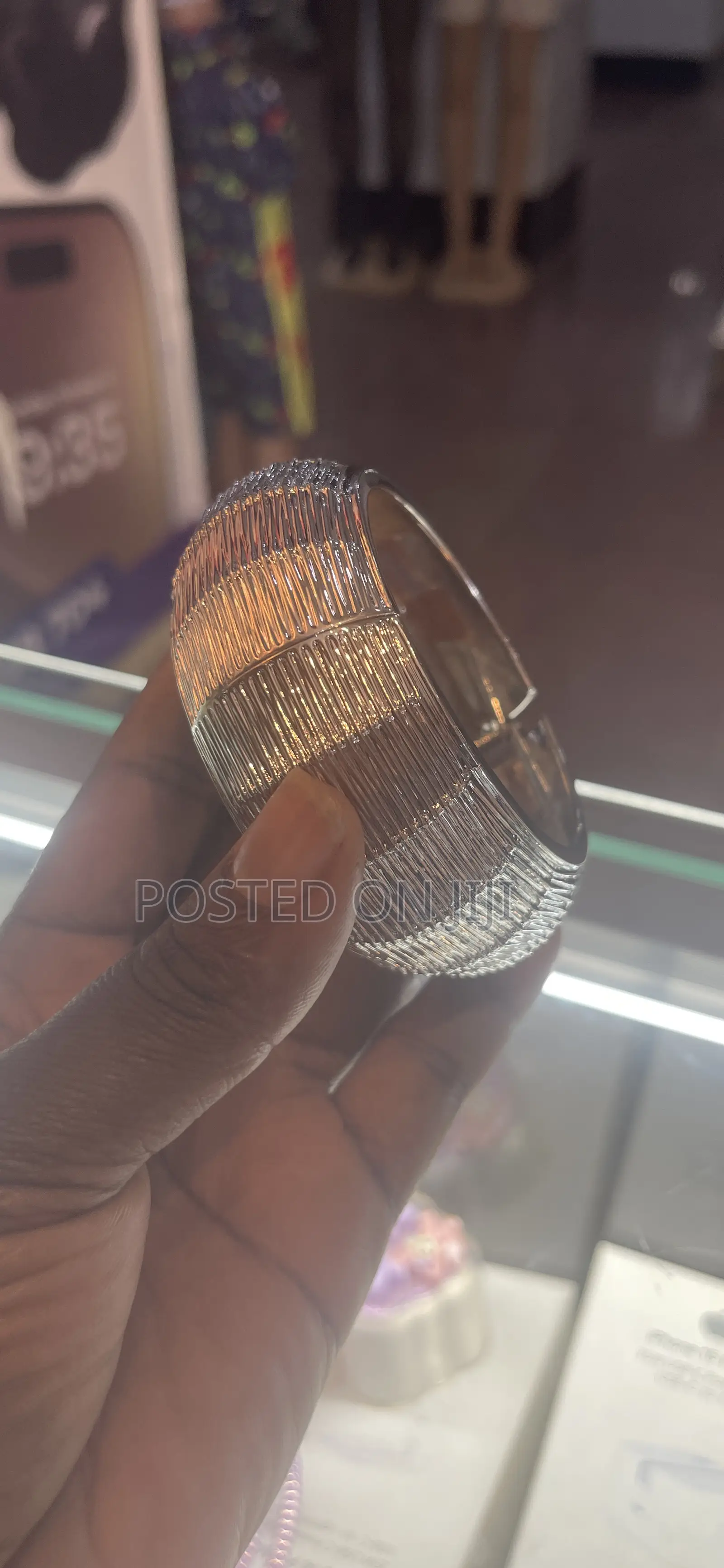 Stainless Bangle Silver 2