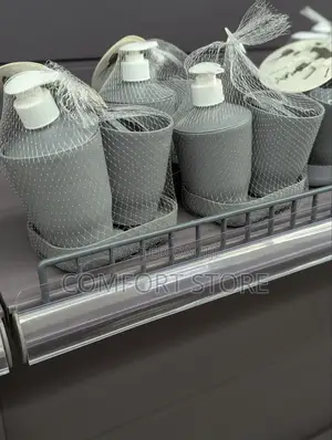 Soap Dispenser With Toothpaste and Toothbrush Holder