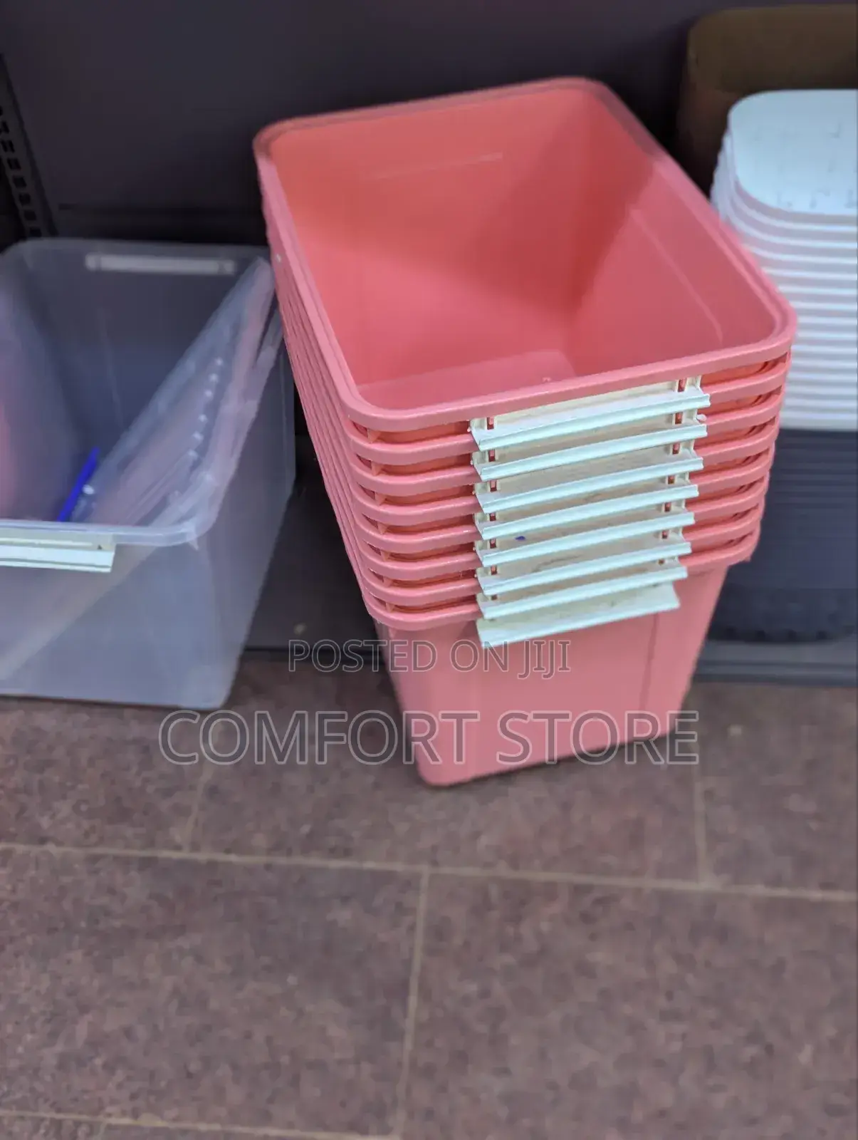 Plastic Containers Storage