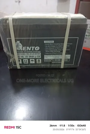 Free Maintenance Quality Battery 100ah/12volts