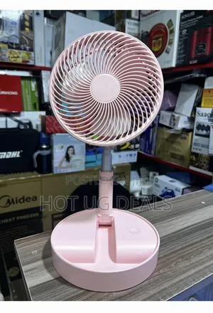 Portable Folding Fan, Mini Evaporative Air Cooler Table Fan
