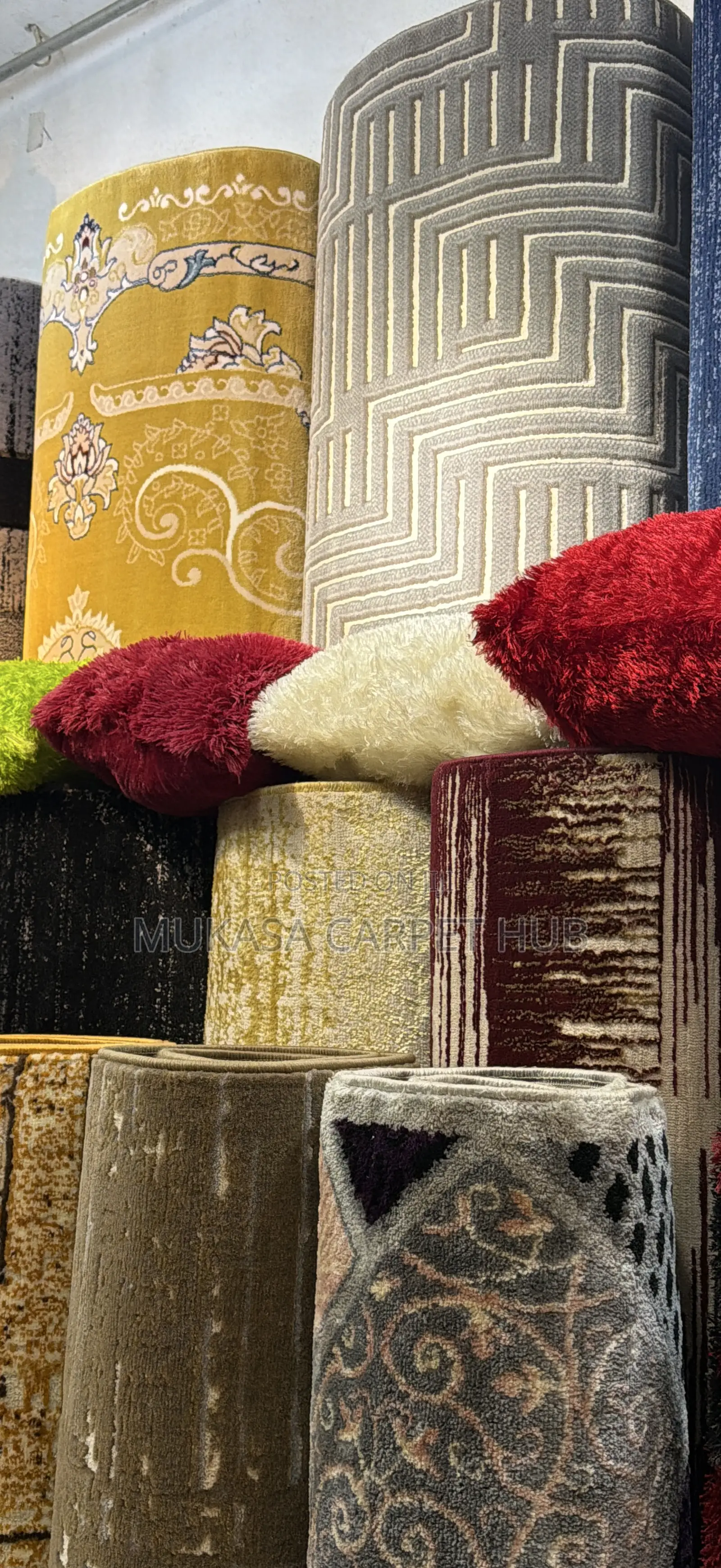 Premium Non-Slip Centre Carpet for Home Office
