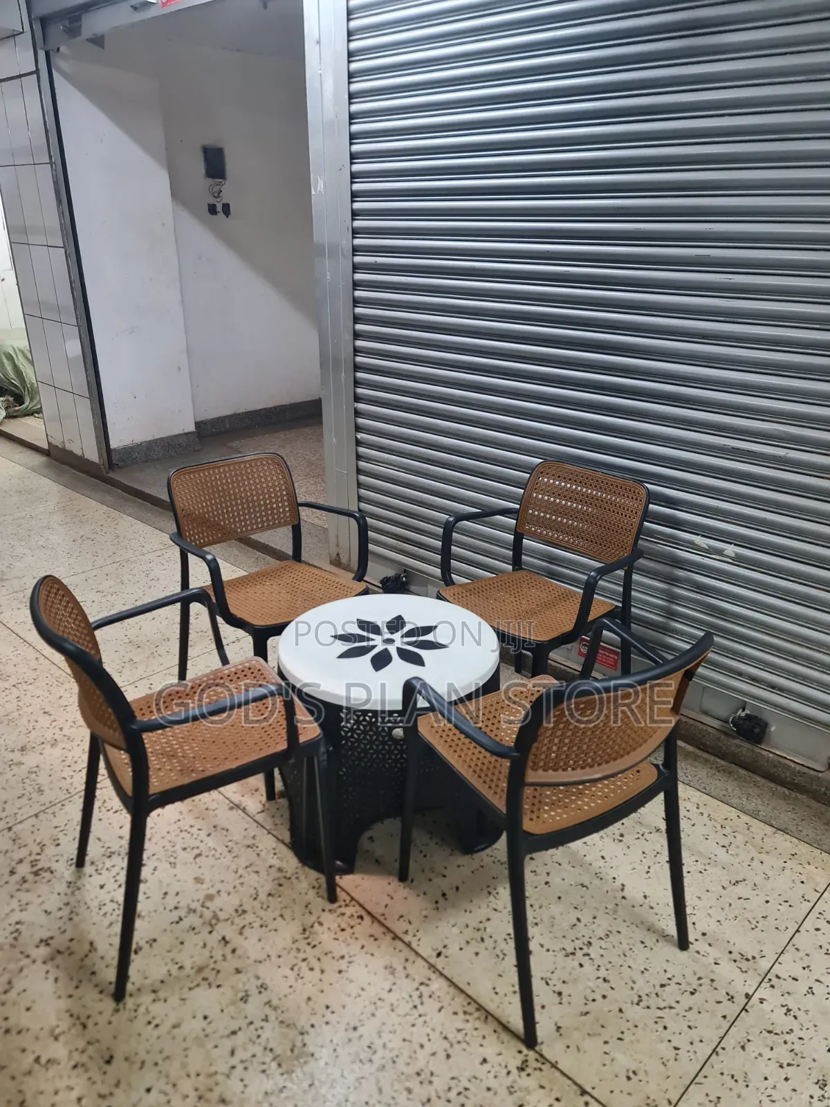 Plastic Cafe Table and Chairs Plastic Cafe Table and Chairs Set