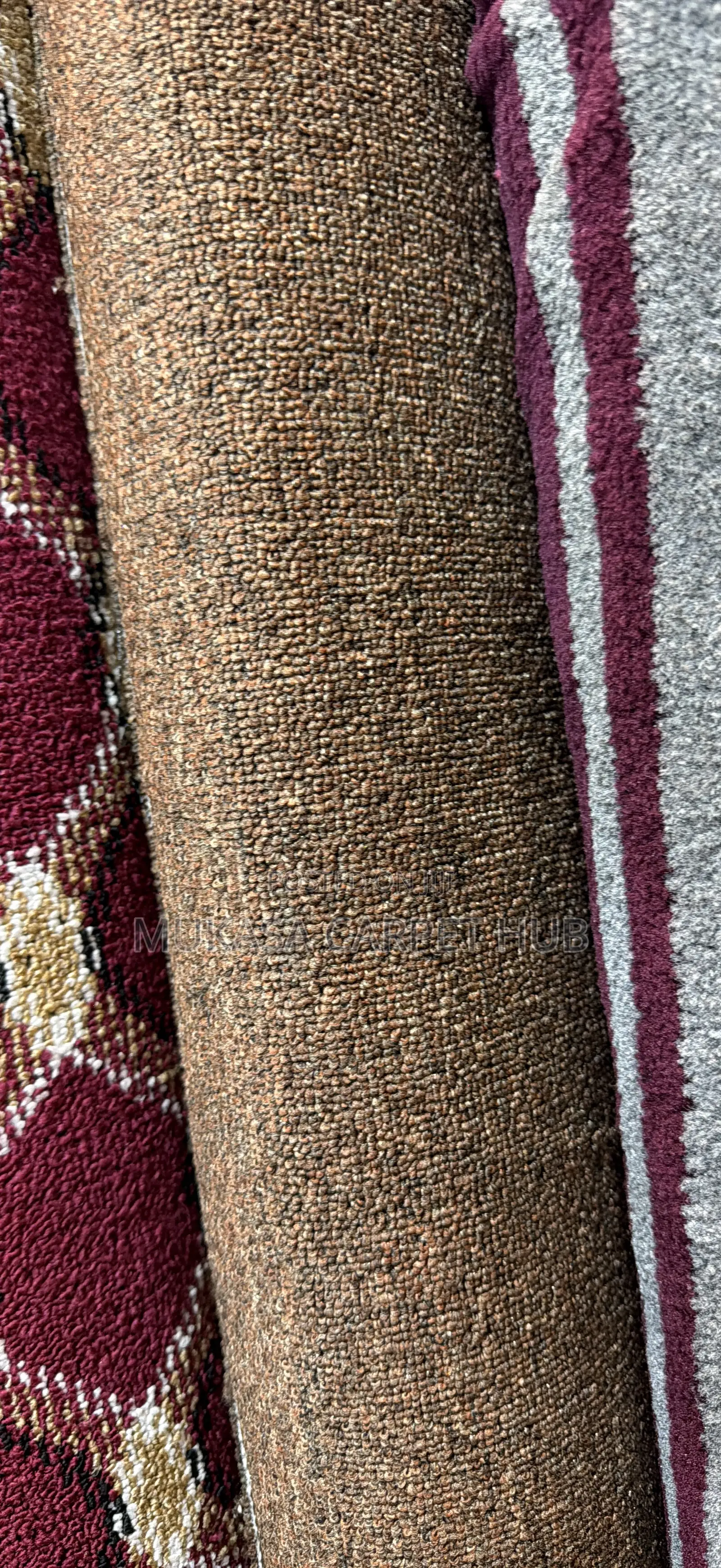 Soft Brown Woolen Carpet – Perfect for Modern Homes