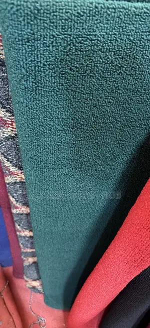 Green Woolen Carpet for Home Office Use