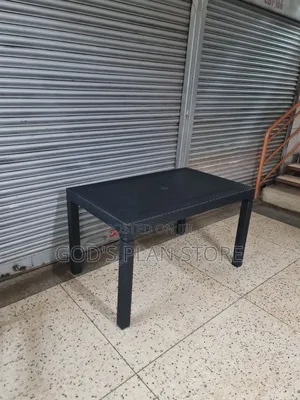 Xedeco Plastic Table Plastic Table 6people