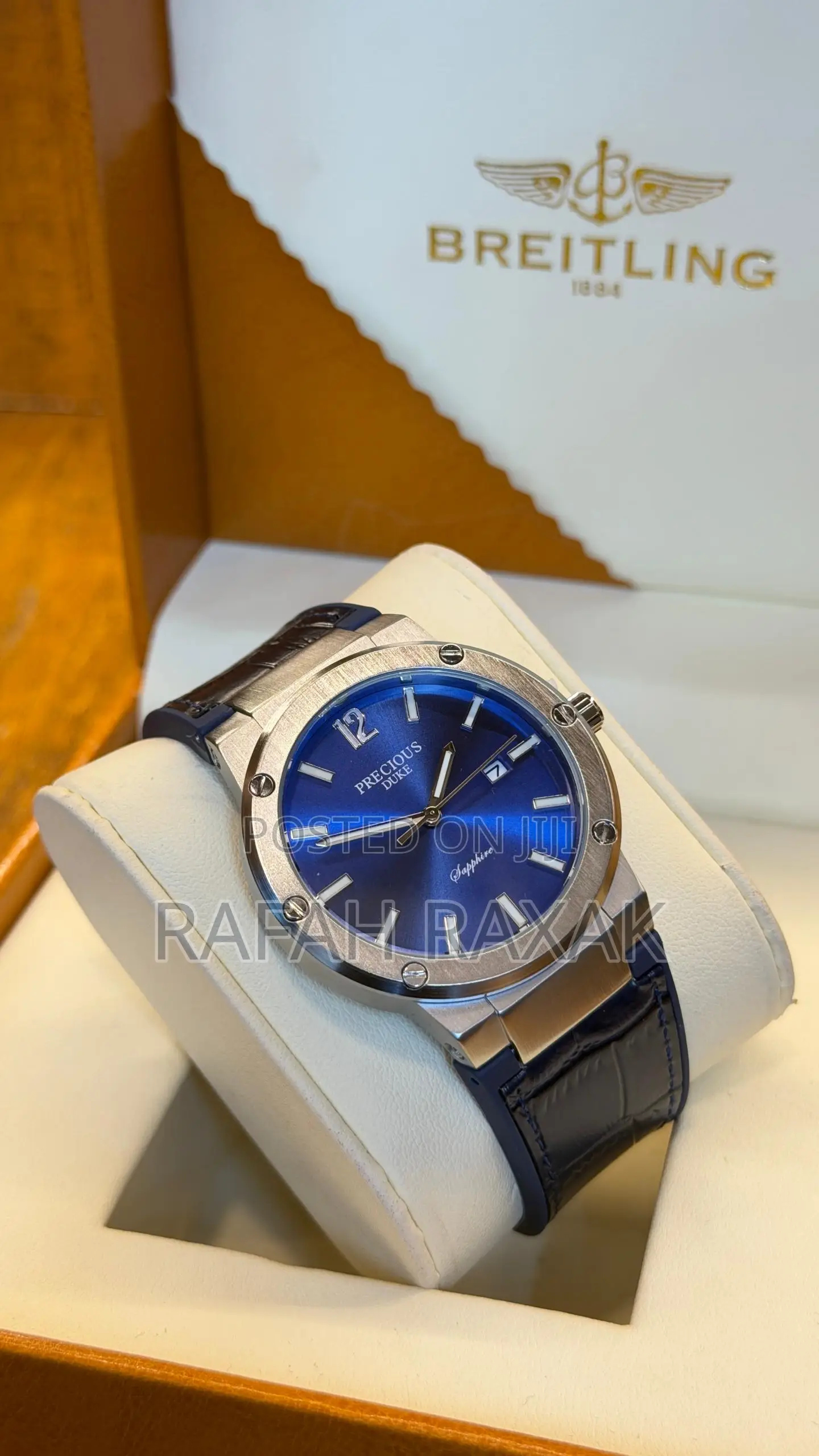 Original Precious Duke Watch With Leather Strap