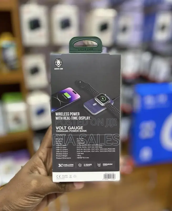 Green Lion 15w Magsafe Digital Power Bank