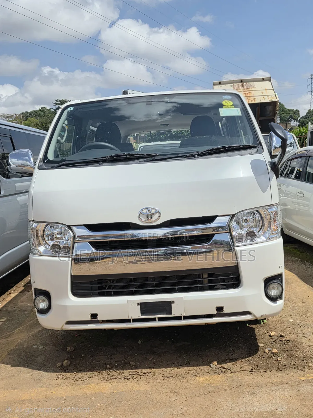 Toyota HiAce 2014 White