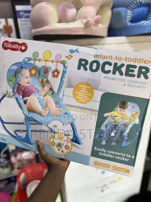 Infant to Toddler Baby Rocker – Cozy Velvet Motion Pod
