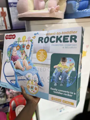 Infant to Toddler Baby Rocker – Gentle Moonlight Bounce Seat