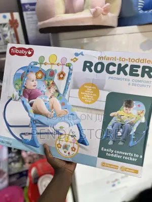 Infant to Toddler Baby Rocker – Soft Blossom Motion Cradle