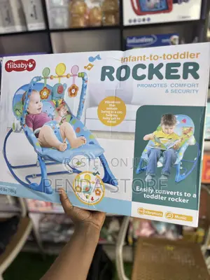 Infant to Toddler Baby Rocker – Cozy Infinity Bounce Haven