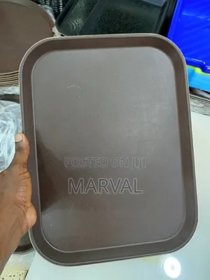 Non-Slip Rectangular Serving Tray