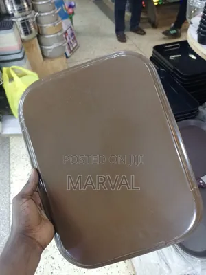 Non-Slip Rectangular Serving Tray